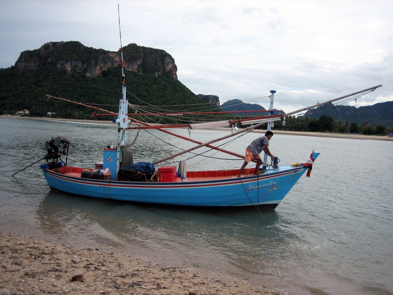 11Longtailboot im Khao Sam Roi Yok  National Park